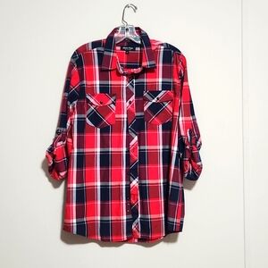 Eighty Eight Modern Fit Plaid Shirt Men's